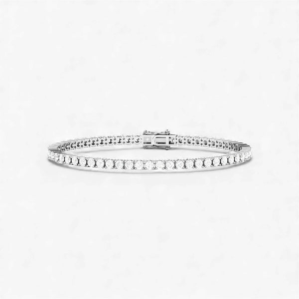 Item | Buy Moissanite Tennis Bracelet in 925 Sterling Silver | SPOP Enterprise Global